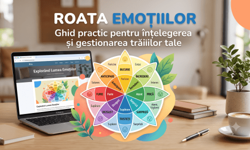 Cum te ajută roata emotiilor să-ți înțelegi emoțiile